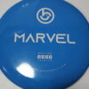 Premium Marvel - blue - white - 174g - 175-3g - somewhat-domey - somewhat-gummy