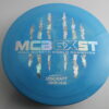 Paul McBeth 6x ESP Undertaker – MCB6XST - blue - silver-flowers - silver-holographic - pretty-flat - neutral - 173-174g - 173-3g