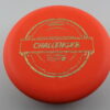 Challenger – Putter Line - red-orange - gold-shatter-dots - 173-3g