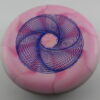 Swirl ESP Magnet – Warp Drive - pink - blue-fracture - 175-176g - 176-4g