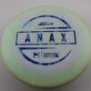ESP Anax – Paul McBeth - light-yellow-green - camo-blue - 173-174g - 173-8g