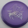 Z Glo Sparkle Buzzz – Ledgestone 2022 - glow-purple - silver-squares - super-flat - somewhat-gummy - 177g-2 - 178-2g