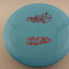 Star Firebird - light-blue - red-roses - somewhat-domey - somewhat-gummy - 173-174g - 173-2g