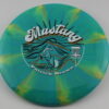 Patrick Brown Swirly Apex Mustang - blend-blueneon-green - white - copper-patina - neutral - neutral - 172g - 173-3g