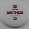 Exo Hard Method – 2021 DGPT Match Play Championship Bottom Stamp - white - pink - pretty-flat - somewhat-stiff - 174g - 174-2g