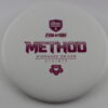Exo Hard Method – 2021 DGPT Match Play Championship Bottom Stamp - white - pink - pretty-flat - somewhat-stiff - 174g - 174-3g