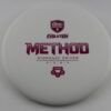 Exo Hard Method – 2021 DGPT Match Play Championship Bottom Stamp - white - pink - pretty-flat - somewhat-stiff - 174g - 174-3g