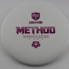 Exo Hard Method – 2021 DGPT Match Play Championship Bottom Stamp - white - pink - pretty-flat - somewhat-stiff - 173g - 174-2g