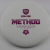 Exo Hard Method – 2021 DGPT Match Play Championship Bottom Stamp - white - pink - pretty-flat - somewhat-stiff - 174g - 174-3g