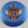 Ethereal Synapse - blue - silver-dots-small - red - somewhat-flat - somewhat-stiff - 168g - 169-4g