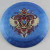 Ethereal Synapse - blue - silver-dots-small - red - somewhat-flat - somewhat-stiff - 168g - 169-4g