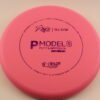 P Model S – Cale Leiviska 2021 Bottom Stamp - pink - purple-fracture - pretty-flat - somewhat-stiff - 174g - 174-6g