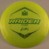 Lucid-Ice Glimmer Raider Ricky Wysocki Sockibomb Stamp - yellow - green - somewhat-domey - neutral - 173g - 173-2g