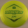 Lucid-Ice Glimmer Raider Ricky Wysocki Sockibomb Stamp - yellow - green - somewhat-domey - neutral - 173g - 173-2g