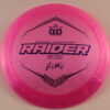Lucid-Ice Glimmer Raider Ricky Wysocki Sockibomb Stamp - pink - purple - somewhat-domey - neutral - 176g - 175-9g