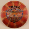 Plasma Trace - red-orange - blue - neutral - neutral - 174g - 174-8g