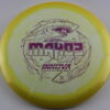 Halo Mako 3 - light-yellow - pink-mini-dots-and-stars - neutral - somewhat-gummy - 175g - 176-5g - yellow