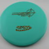 Star Gator - teal - goldblack-checkers - pretty-flat - neutral - 173-175g - 175-8g