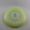 Discmania Open Glow C-Line P2 - glow-light-yellow - blue-holographic - somewhat-domey - neutral - 174g - 175-5g