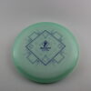 Discmania Open Glow C-Line P2 - glow-blue-green - blue-fracture - somewhat-domey - neutral - 172g - 174-1g