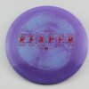 Paul McBeth ESP Reaper - bluepurple - red-fracture - neutral - somewhat-stiff - 170-172g - 172-8g