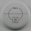 Hydrogyn (Beta-solid) - white - red - neutral - pretty-stiff - 173g - 173-6g