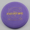 Prototype PX-3 – 300 Plastic - purple - gold-matrix - somewhat-flat - somewhat-stiff - 174g - 172-1g