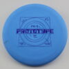 Prototype PX-3 – 300 Plastic - blue - blue-lines - somewhat-flat - somewhat-stiff - 174g - 171-3g