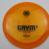 K1 Soft Grym X - orange - black - somewhat-flat - pretty-gummy - 173g - 174-9g
