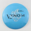 Ezra Aderhold Glo ESP Venom – OTB Collab - blue - black - silver-flowers - somewhat-flat - neutral - 173-174g - 175-6g