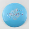 Ezra Aderhold Glo ESP Venom – OTB Collab - blue - flag - silver - somewhat-flat - neutral - 173-174g - 174-4g