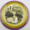 MVP Open Proton Defy – Hole 10 The Castle - yellow - purple - black - silver - somewhat-flat - neutral - 161g - 161-3g
