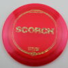 Scorch - red - gold-fracture - neutral - neutral - 173-174g - 177-0g