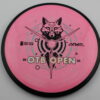 OTB Open Neutron Volt - pink - black - silver-holographic - silver - somewhat-flat - somewhat-stiff - 175g - 175-5g