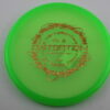 400 Distortion – Kevin Jones - glow-off-white - gold-stars - pretty-flat - somewhat-gummy - 176g - 177-1g