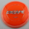 Lucid Ice Orbit Escape - orange - silver-fracture - somewhat-domey - neutral - 175g - 175-9g - light-orange