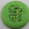 Bear Bite Disc D-Line P2 – Flex 2 - green - green-camo - pretty-flat - somewhat-stiff - 174g - 174-0g