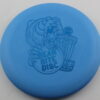 Bear Bite Disc D-Line P2 – Flex 2 - blue - blue - pretty-flat - somewhat-stiff - 173g - 173-8g