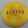 Paul McBeth ESP Reaper - yellow - red-fracture - neutral - somewhat-stiff - 170-172g - 174-0g
