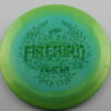 Halo Firebird – 2023 - aqua - green - green-fracture - somewhat-flat - neutral - 173-175g - 173-3g