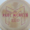 Zeus - Paul McBeth ESP Lightweight - butterscotch - pink-lines - somewhat-flat - neutral - 167-169g - 169-7g