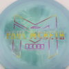 Zeus - Paul McBeth ESP Lightweight - blend-bluegrey - rainbow-pi-or-ylw - somewhat-flat - neutral - 167-169g - 169-3g