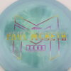 Zeus - Paul McBeth ESP Lightweight - blend-bluegrey - rainbow-pi-or-ylw - somewhat-flat - neutral - 167-169g - 169-3g