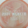 Zeus - Paul McBeth ESP Lightweight - orange - white - somewhat-flat - neutral - 167-169g - 170-7g