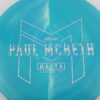 Malta - Paul McBeth ESP Lightweight - aqua - silver-dots-small - neutral - somewhat-stiff - 167-169g - 169-8g