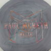 Malta - Paul McBeth ESP Lightweight - gray - orange-pink-silver-fog-2 - pretty-flat - somewhat-stiff - 167-169g - 168-9g