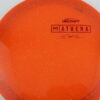 Athena - Paul McBeth Sparkle Z - orange - red-fracture - somewhat-flat - neutral - 173-174g - 173-8g