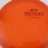 Athena - Paul McBeth Sparkle Z - orange - red-fracture - somewhat-flat - neutral - 173-174g - 174-0g