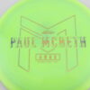 Anax - Paul Mcbeth Light Weight ESP - green - gold-holographic - somewhat-flat - neutral - 155-159g - 159-0g