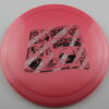 Shasta Criss Glow Pipeline - pink - black-silver-bars - somewhat-flat - neutral - 173-174g - 175-5g